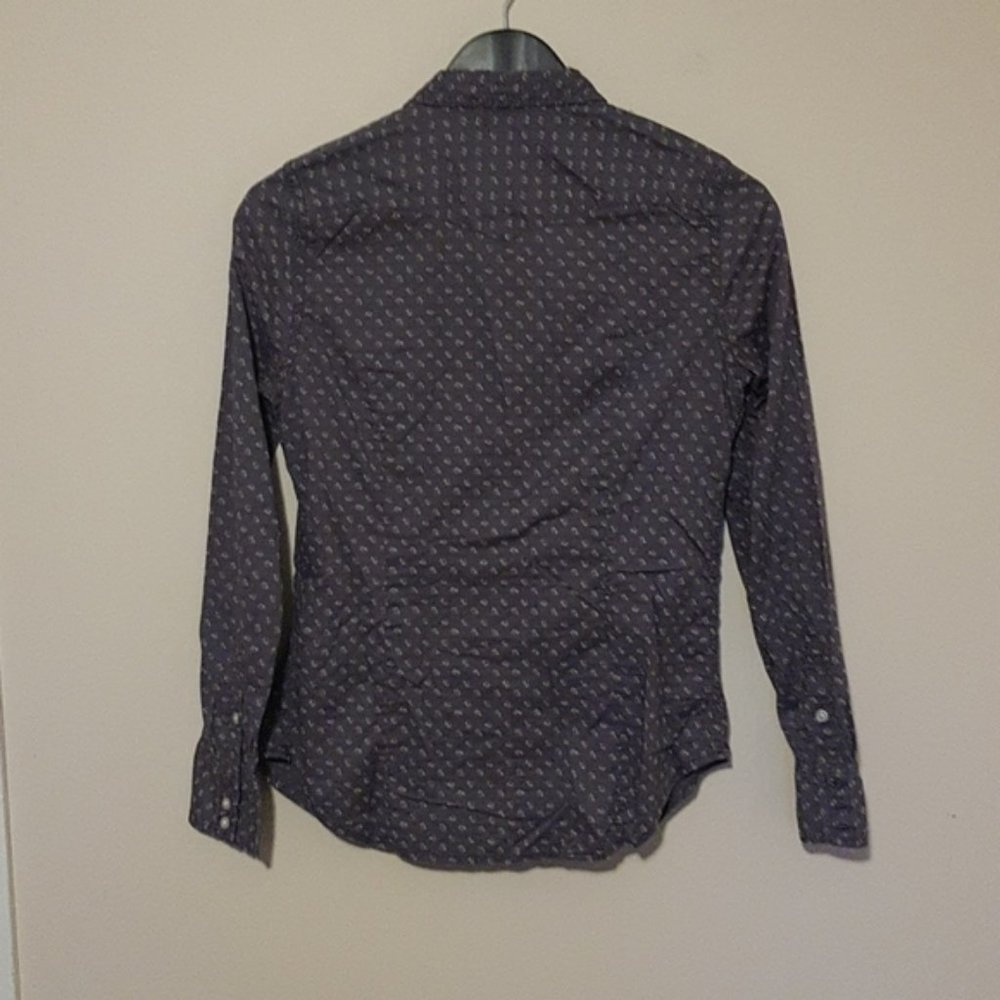 Levis Mini Floral Pattern Button Down Cotton Shirt - image 5